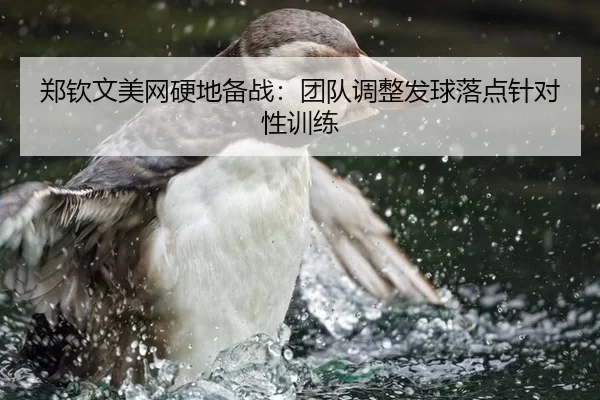 郑钦文美网硬地备战：团队调整发球落点针对性训练